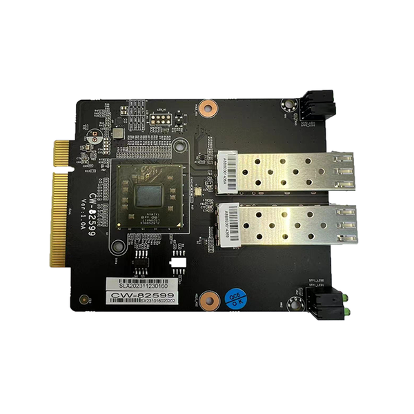 CWWK N100/N200/I3-N305 PCIE-ERWEITERUNGSNETZWERKKARTE 2*INTEL I226/I210 ERWEITERUNG 10G PORT 82599 DUAL 10G/1*PCIE AUF 4*M.2 ADAPTERKARTE