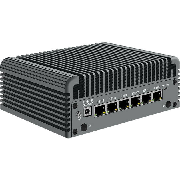 6 LAN Firewall Appliance 2.5G Router 12th Gen Intel i3-N305/N100 DDR5 2 ...