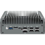 6 LAN Firewall Appliance 2.5G Router 12th Gen Intel i3-N305/N100 DDR5 2*NVMe 2*SATA3.0 Fanless Mini PC ESXi Proxmox Host
