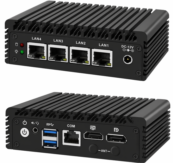 13th Gen 2.5G Soft Router Intel U300 i3-1315U 6x Intel i226-V