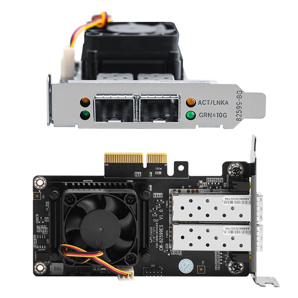 10G 2-fiber server bandwidth PCIE-82599ES V1.0 Short