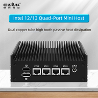 CWWK 8505/i5-1235U Mini PC with 4 Intel i226-V 2.5G Ethernet Port / 1 M.2 NVMe x4 / DDR5 Dual Channel