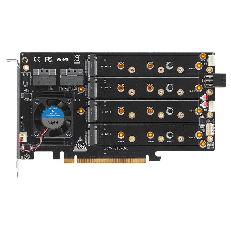 K*o様 8GBメモリ×2 Changwang CWWK Microcontroller Broadcom 88048 PCIE4.0X16 Accessory
