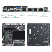 J4125 4x Intel i226-V 2.5G Nics NAS Motherboard 2x M.2 NVMe Six SATA3.0 2*DDR4 HDMI2.0 DP Mini ITX board type motherboard