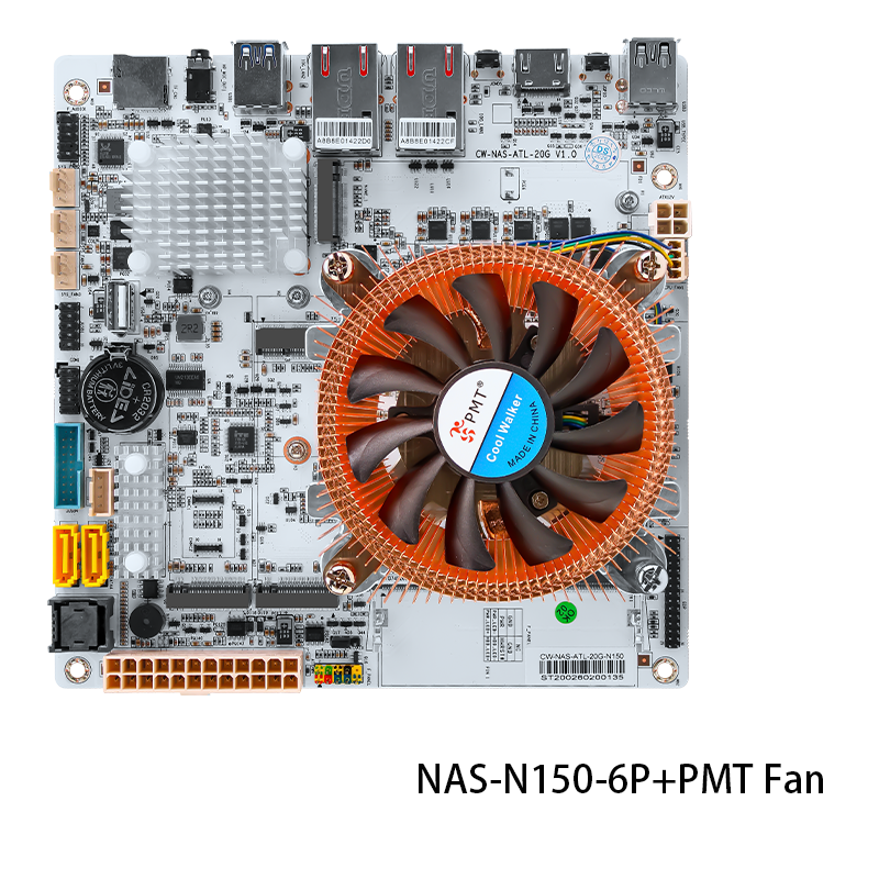 CWWK 6-bay 10G NAS N100/N150/Dual X550 2.5G Dual 10G Ethernet