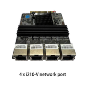 CWWK N100/N200/I3-N305 PCIE EXPANSION NETWORK CARD 2*INTEL I226/I210 EXPANSION 10G PORT 82599 DUAL 10G/1*PCIE TO 4*M.2 ADAPTER CARD