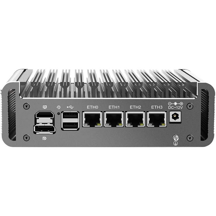 CWWK 12th Generation Intel 2.5G Soft Router PC Celeron J6413J/6412 4 ...