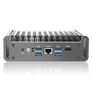The 11th generation i5-1135G7/i7-1165G7 fanless mini 6-port i226-2.5g soft route newly upgraded copper tube chassis