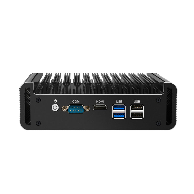 Intel Celeron J4125 6* 2.5G Mbps Router Dual Memory Card Slots FirewallMicro Applianc NAS LEDE RouterOS OpenWRT Padavan Mini PC