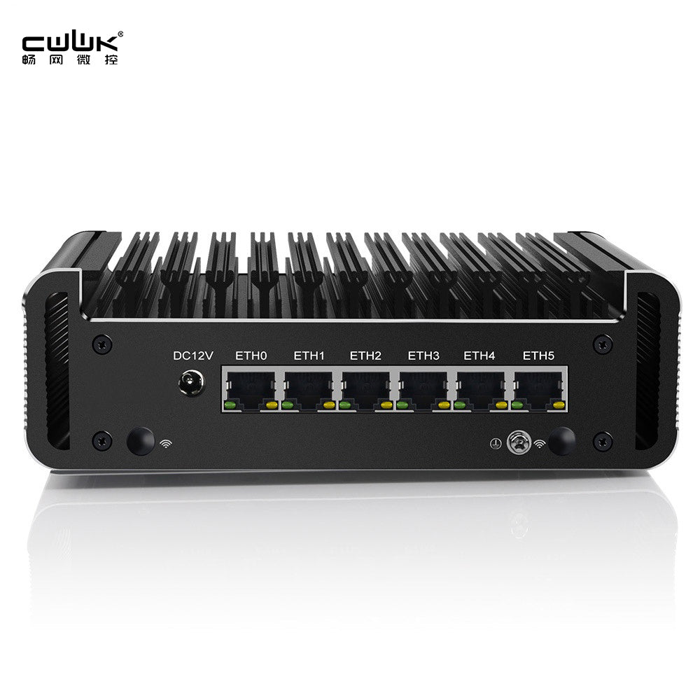The 11th generation i5-1135G7/i7-1165G7 fanless mini 6-port i226 